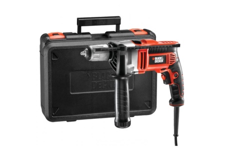 Электронная ударная дрель Black+Decker KR806K