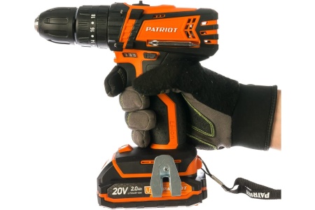 Аккумуляторная дрель-шуруповерт PATRIOT BR 201UES-h 180201205