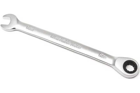 Комбинированный трещоточный ключ ROCKFORCE 08мм RF-75708