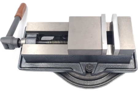 Станочные тиски TORNERI прецизионные поворотные L губок 100 мм, серия QM16100 Swivel 045757