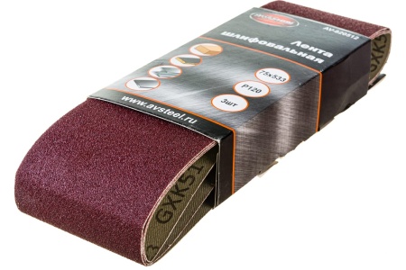 Лента шлифовальная (3 шт; 75х533 мм; Р120) AV Steel AV-820512