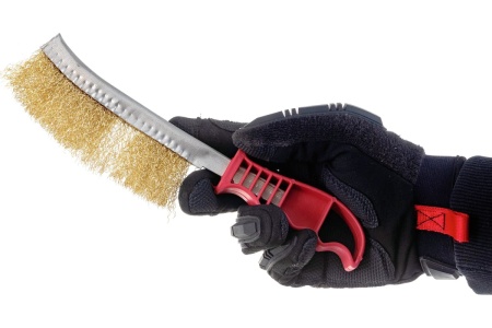 Щетка РОССНА многофункциональная из омедненной проволоки Р860675