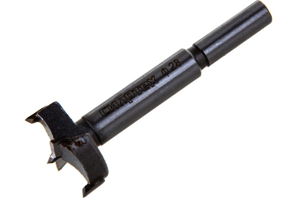 Сверло Форстнера по дереву (28х80 мм) СИБРТЕХ 704828 Сверло Форстнера по дереву (28х80 мм) СИБРТЕХ 704828