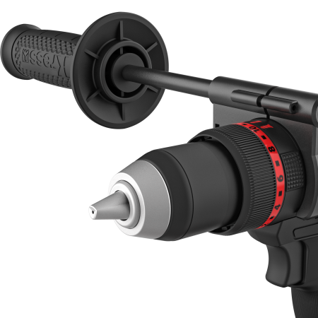 Дрель-шуруповерт аккумуляторная ударная бесщеточная KRESS KUC35, 20В, 150Нм, 4Ач х2, ЗУ 6А, кейс