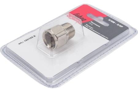 Переходник (3/8"M — 3/8"F; блистер) FUBAG 180182 B