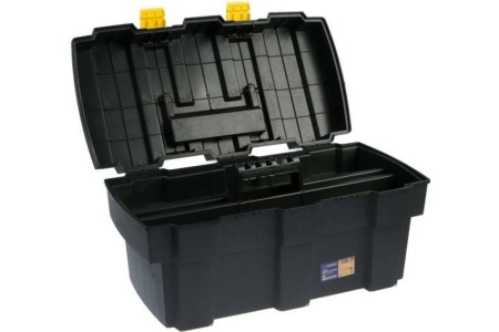 Ящик для инструмента TUNDRA, 19", 52.7x28x24.8 см, пластиковый, подвижный лоток, защелки 6627780