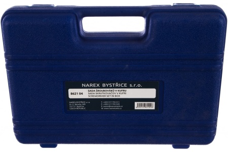 Универсальный набор отверток NAREX 862104