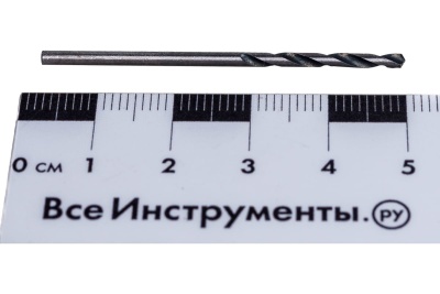 Сверло по металлу (10 шт; 2 мм; HSS; цилиндрический хвостовик) СИБРТЕХ 72220