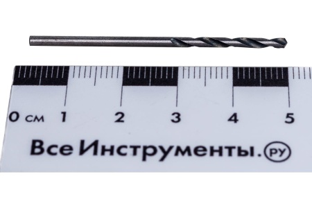 Сверло по металлу (10 шт; 2 мм; HSS; цилиндрический хвостовик) СИБРТЕХ 72220