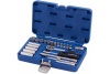Набор торцевых головок 1/4, 23шт, кейс КОБАЛЬТ 010201-23