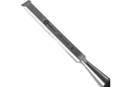 Плоская стамеска (12 х 140 мм, CR-V, блистер) КОБАЛЬТ 245-534