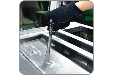 Пневмозубило c набором насадок TOPTUL GDAI0705