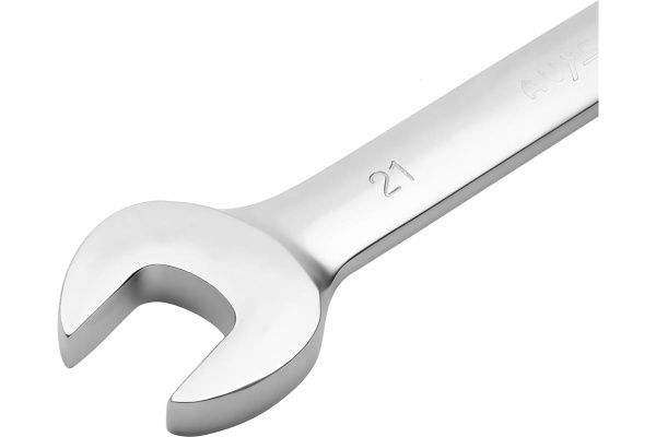 Комбинированный трещоточный ключ с шарниром AV Steel 21мм AV-315221