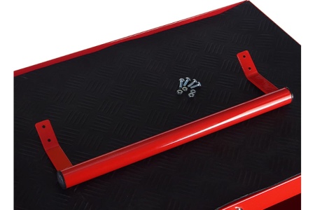 Инструментальная тележка KORUDA 7 секций, красная на колесах NEW KR-007-Red