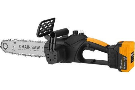 Цепная аккумуляторная пила DEKO dkchs 20 в кейсе, 20 в, 2x4.0 ач, зарядное устройство 3638 063-4356