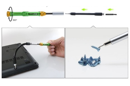 Набор отверток для точных работ, BESTOOL 63 предметов BST-8928