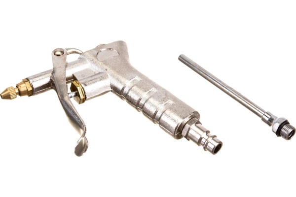 Продувочный пистолет с удлиненным соплом S.E.B. хром 511DL-PS10K