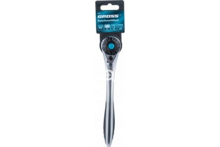 Ключ трещоточный, 120 зубьев 3/8" GROSS 14136 Ключ трещоточный, 120 зубьев 3/8" GROSS 14136