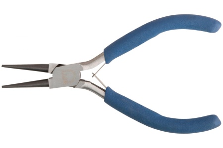 Круглогубцы мини FIT синие ручки 125 мм 51335