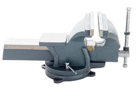 Стальные поворотные слесарные тиски КОБАЛЬТ 248-993