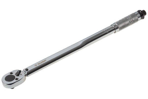 Динамометрический ключ ЗУБР ЭКСПЕРТ 64094-210, 1/2", 42-210 Нм