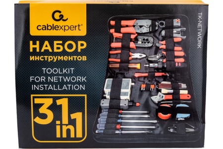 Набор инструментов Cablexpert 31 пр TK-NETWORK