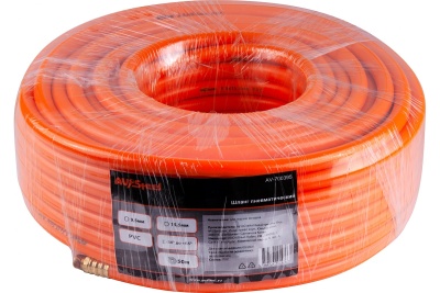 Шланг пневматический PVC бухта 9.5x15.5 мм, 50 м AV Steel AV-700395