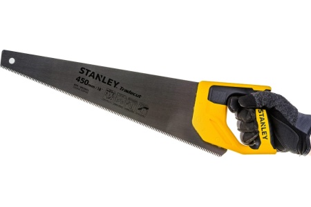 Ножовка по дереву Stanley TRADECUT с закаленным зубом, 7 Х 450мм STHT20354-1