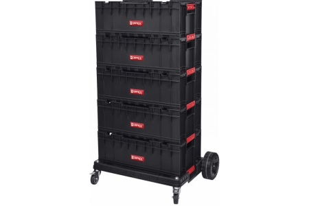 Платформа на колесах QBRICK SYSTEM ONE TRANSPORT PLATFORM 745x510x180мм 10501237 Платформа на колесах QBRICK SYSTEM ONE TRANSPORT PLATFORM 745x510x180мм 10501237