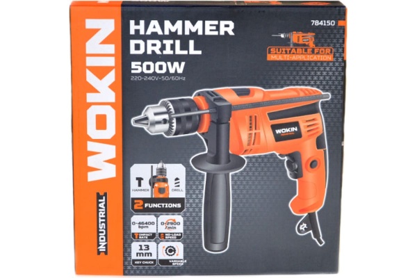 Ударная дрель Wokin 220-240 В, 500 Вт 1352995