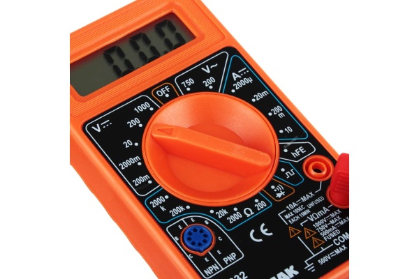 Мультиметр цифровой ЕРМАК DT-832 660-004