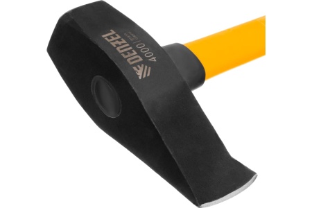 Кованый колун-кувалда Denzel 4000 г, фибергласовая рукоятка c TPR покрытием, 880 мм 21852