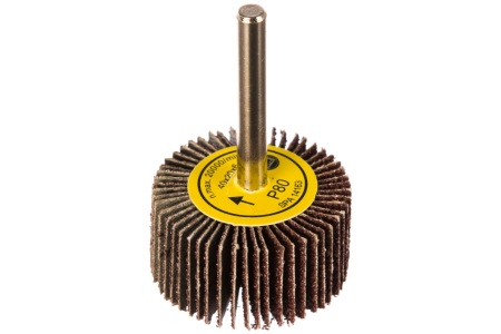 Круг шлифовальный лепестковый с хвостовиком (40x20 мм; K80) VERTO 63H706