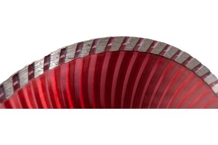 Диск алмазный отрезной Turbo (230х22.2 мм) для угловых шлифмашин Matrix 73183