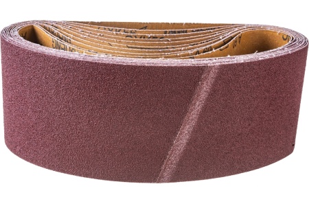 Лента шлифовальная (10 шт; 100х610 мм; P60) ПРАКТИКА 037-916