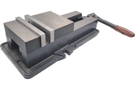 Станочные тиски TORNERI прецизионные неповоротные L губок 160 мм (Amax=200 мм), серия QM16160L Fixed 045762