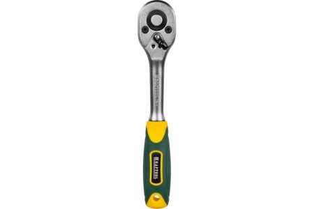 Трещотка для торцовых головок KRAFTOOL Expert Сr-V сталь, 72 зубца, 1/4" 27791-1/4_z02