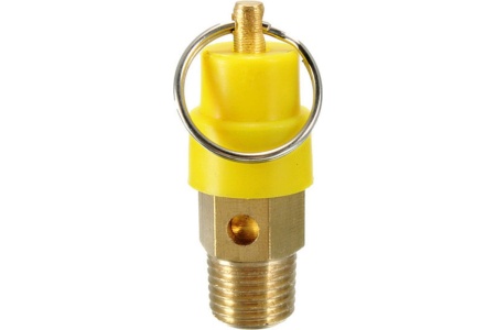Аварийный клапан для сброса давления воздуха 1/4 Pegas pneumatic 3001