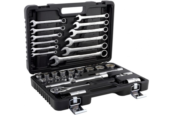 Набор торцевых головок и ключей ТЕХНИК (34 шт; 1/2DR) АвтоDело 51034 15079