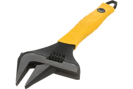 Разводной ключ Эталон FIT CrV, узкие губки, шкала, экстра увеличенный захват, 70197