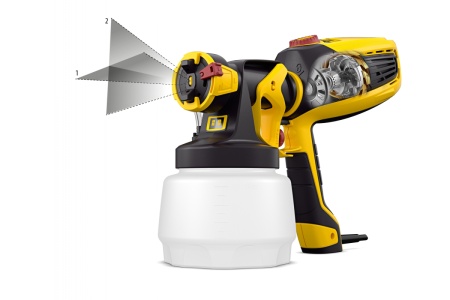 Набор Wagner: краскораспылитель W 590 Flexio + насадка-удлинитель EXTRA 60см в подарок Set 2361538+2361756