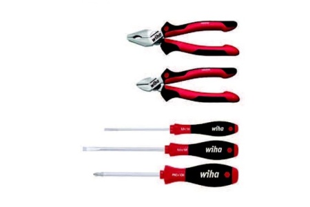 Набор инструментов Wiha Mix Industrial 5 ед 30824