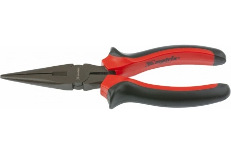 Прямые длинногубцы 160 мм MATRIX Black Nickel 17158
