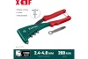 Литой заклепочник KRAFTOOL X-5F удержание заклепки, 2.4 - 4.8 мм 31173_z01
