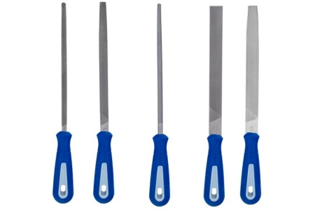 Набор напильников КОБАЛЬТ № 2, 150 мм, 5 шт. 247-736