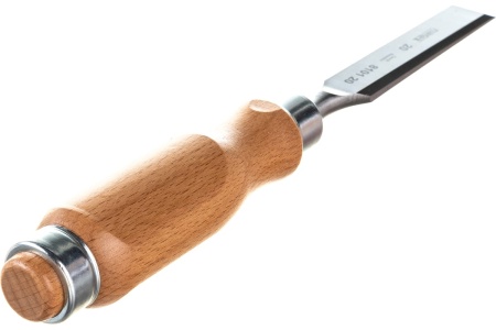 Плоская стамеска Narex с деревянной светлой ручкой 20 мм 810120