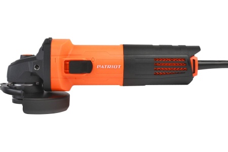 Углошлифовальная машина (УШМ) PATRIOT AG 115 тонкий корпус, пылезащищенная, диск 115 мм 110301115