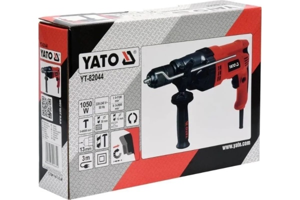 Ударная дрель YATO 1050 Вт YT-82044