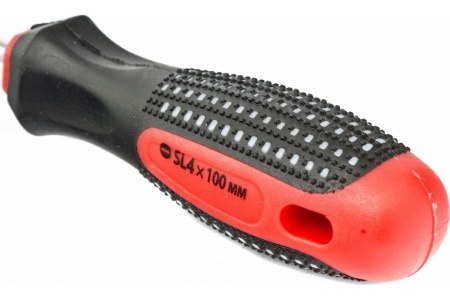 Отвертка SL4,0х100 мм MATRIX Fusion Anti slip 11412
