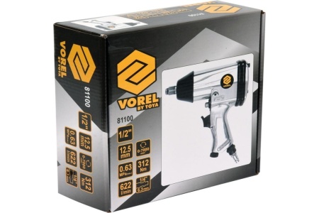 Пневмогайковерт VOREL 1/2" 81100 Пневмогайковерт VOREL 1/2" 81100